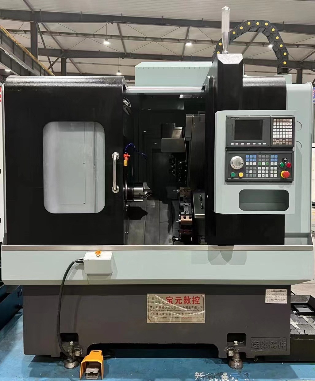 转让宝元46车铣复合刀塔车床二手数控车床cnc设备二手数控车床cnc