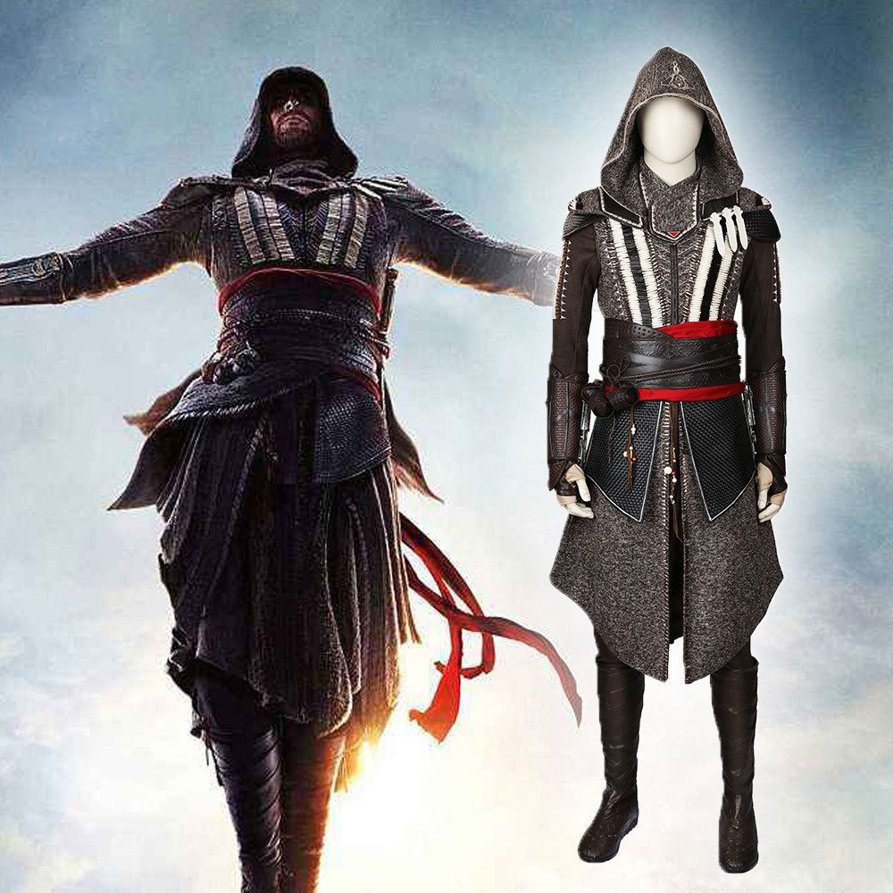 cos服装电影刺客信条男主角卡勒姆林奇阿圭拉cosplay服装道具