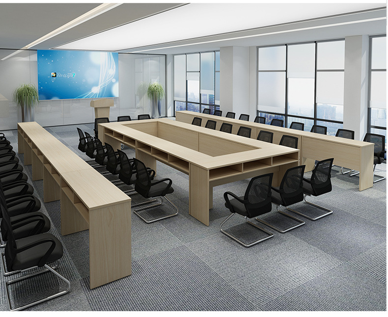 培训桌条桌会议桌条形桌学校机构办公桌椅组合辅导班简易课桌长条