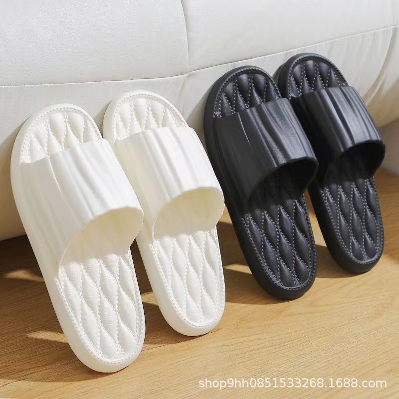 Poop Feeling Eva Women's Slippers Indoor Home Home Women's Summer Non-Slip Deodorant Lightweight Wear-Resistant Bathroom Bath Outdoor Wear