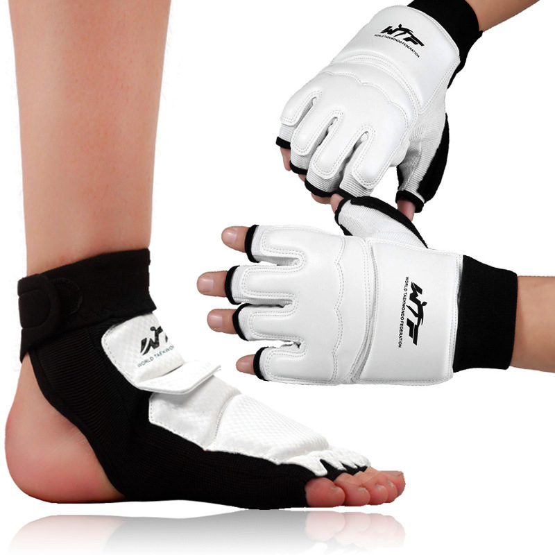 跆拳道防护服套装训练护具全套护身实战道馆成人五八件套面罩头盔