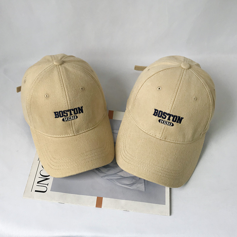 凌奇大头围字母棒球帽女防晒百搭刺绣显脸小加宽加深鸭舌帽子男潮