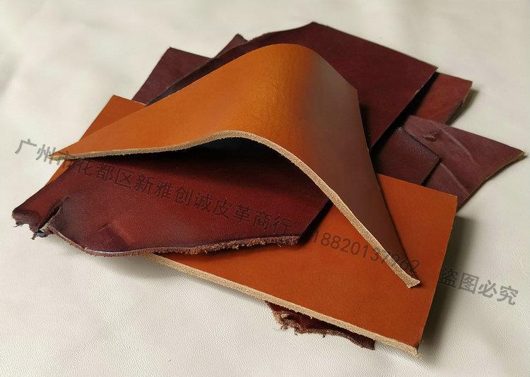 牛皮皮料边角料2.5-3钱包毫米皮革马包包植鞣头层牛皮碎皮子