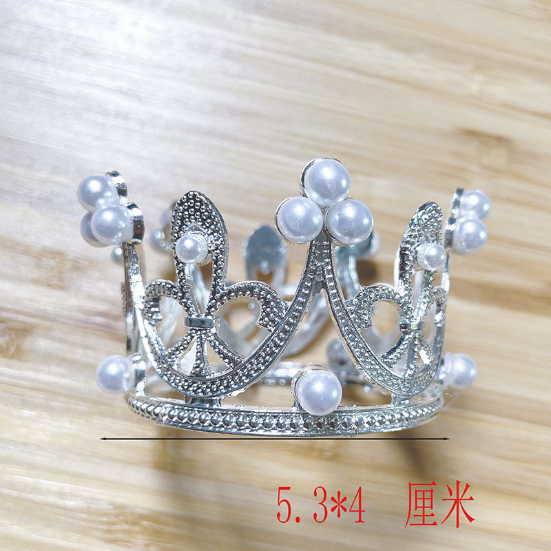 Dessert Table Decoration Mini Small Crown Headdress