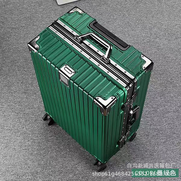 Sili Kangaroo Luggage Trolley Case Universal Wheel Suitcase Aluminum Frame Password Suitcase One Piece Dropshipping Manufacturer Batch