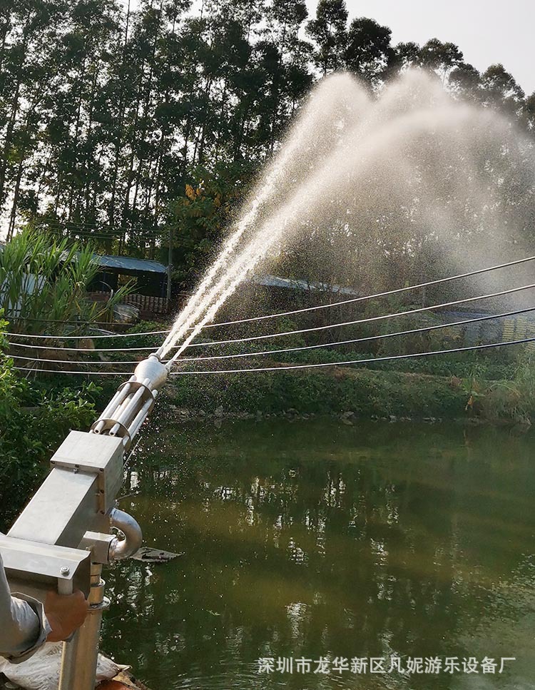 【加特林旋转水枪】水上乐园公园景区漂流度假山庄造浪池网红水炮