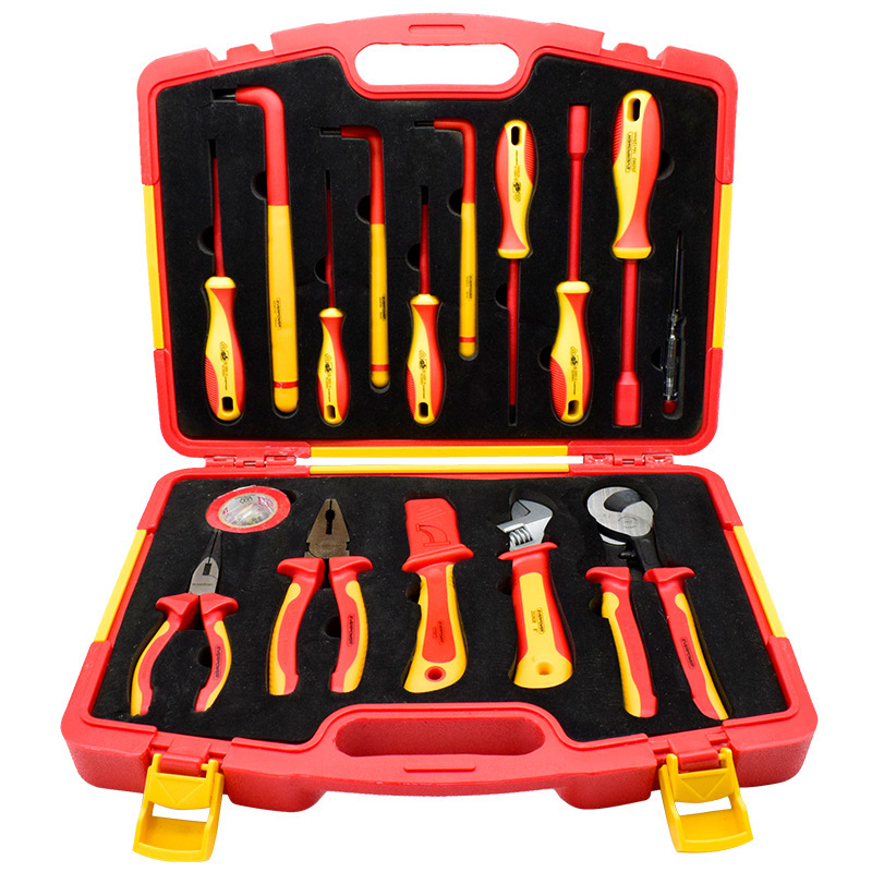 艾威博尔455016 16件vde绝缘电工工具组套-阿里巴巴