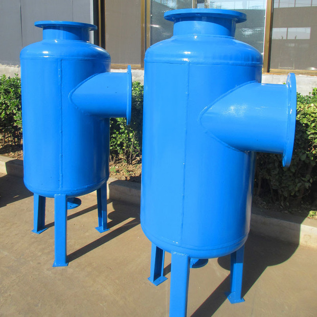 不锈钢旋流除砂沙器立式扩容除污器离心过滤器采暖热力旋流除砂器