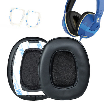 适用骷髅头skull斯酷凯蒂crusher20耳机套头戴式耳机罩皮耳套