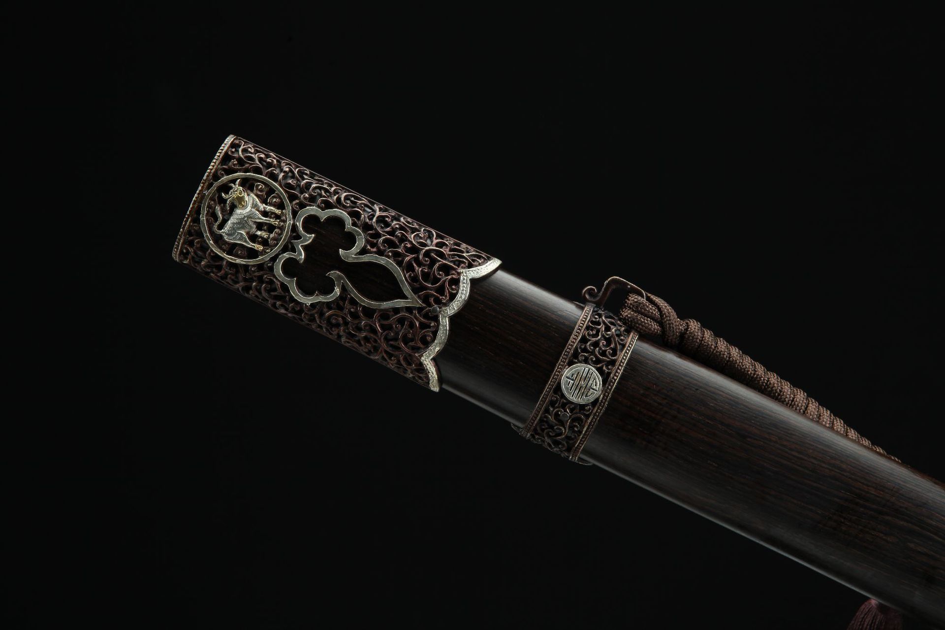 龙泉市刀剑花纹钢烧刃一体清剑防身冷兵器八面唐剑硬剑外贸未开刃