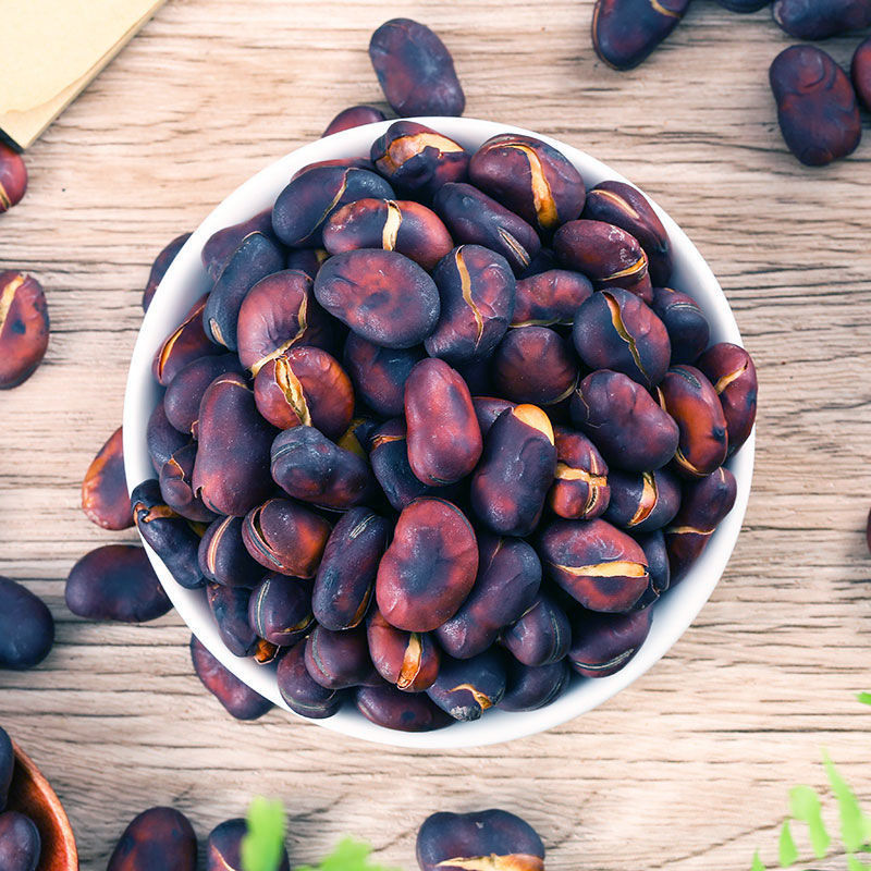 新豆云南火烧蚕豆大理巍山特产原味原香干炒蚕豆胡豆非炒货兰花豆