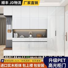 实木鞋柜进门玄关客厅隔断门口家用收纳一体靠墙屏风入户厅柜