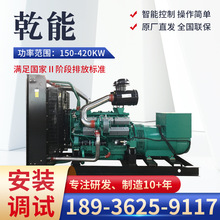 上海乾能 200KW千瓦QND263柴油发电机组 小区工地学校酒店应急备
