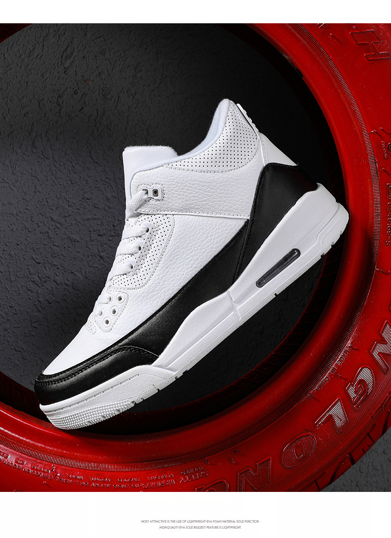 aj3白水泥高帮篮球鞋乔三代男女新款球鞋跑步鞋运动鞋休闲球鞋