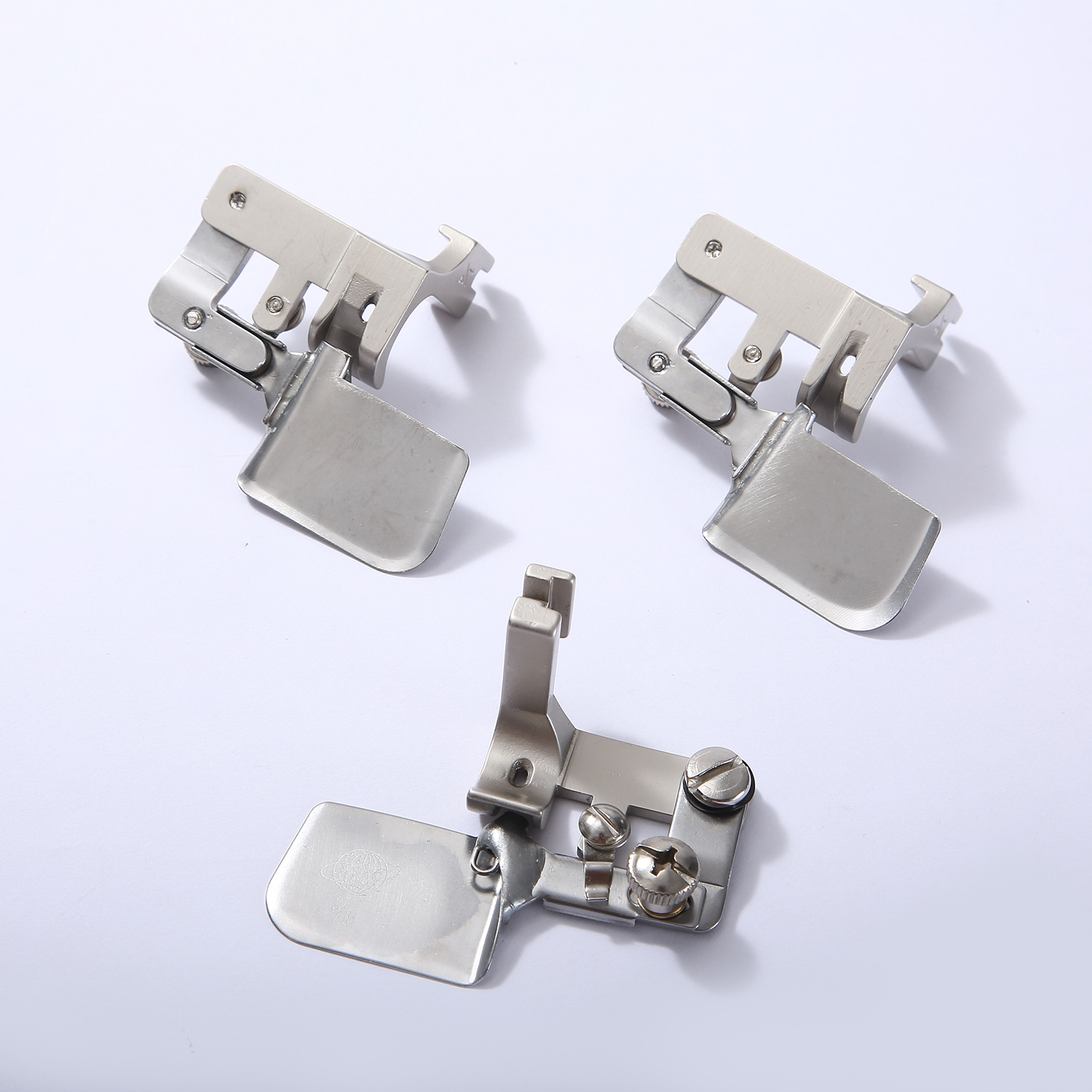 All-Steel F502 Curling Presser Foot Arc Silk Chiffon Fabric Arc Hemmer Presser Foot Sewing Accessories