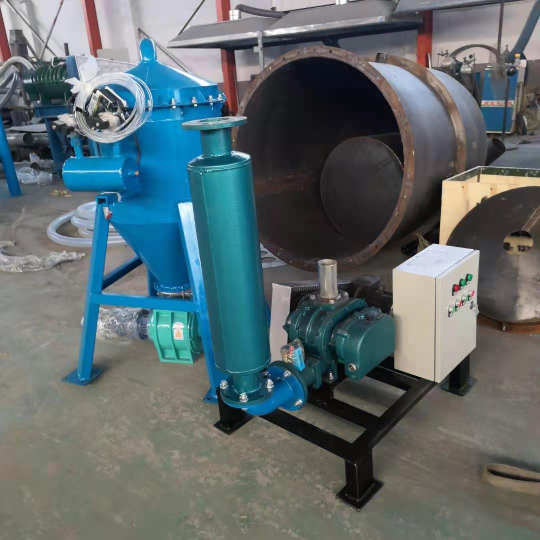 石灰石粉装车气力输送机 移动吸送一体式脉冲除尘吸粉机