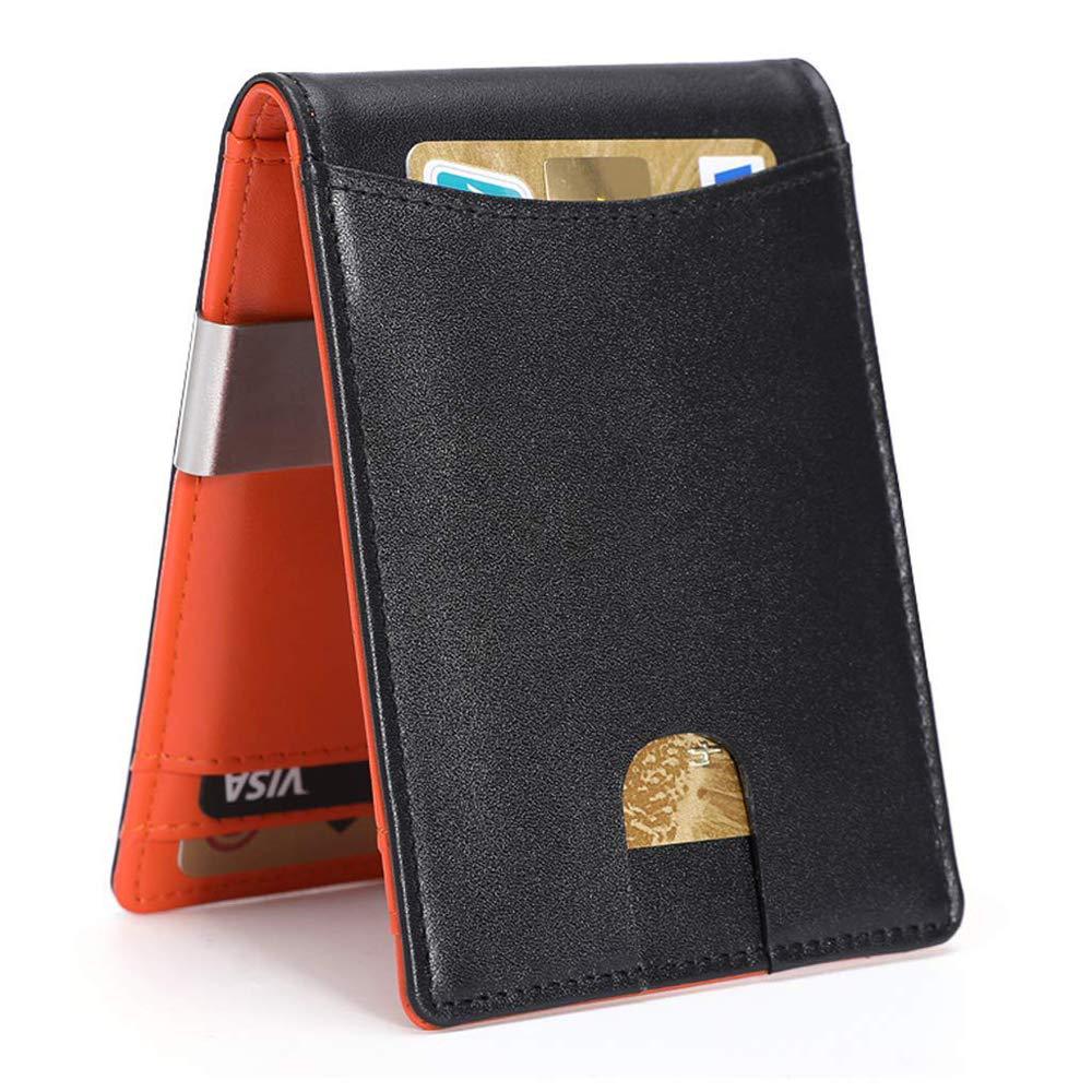 跨境经典款牛皮钱包美金夹批发两折敞口卡包大容量钱包男士高级感