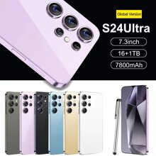 S23Ultra跨境7.3英寸智能安卓8.1手机一体机2+16HD高清屏800W像素