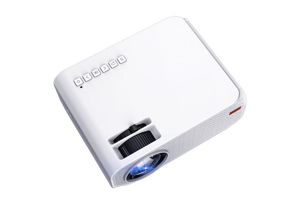 新e8投影仪家用办公高清1080p手机wifi无线同屏投影机便携式投影