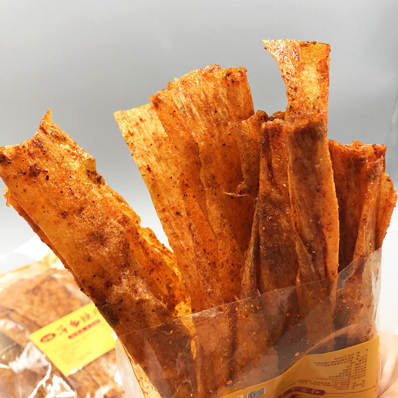 手工辣条江西萍乡特产大辣片手撕老式80后怀旧麻辣豆皮儿时小零食