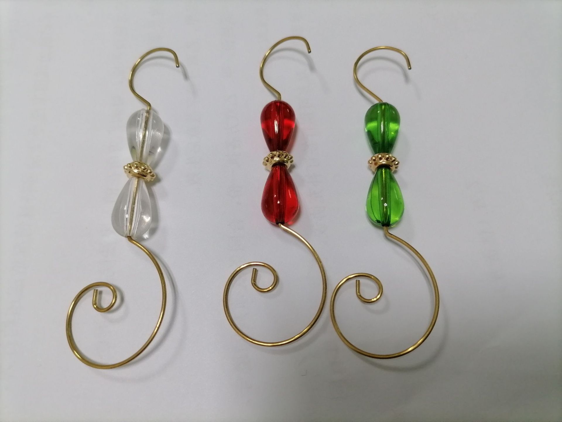 圣诞装饰品挂钩 圣诞节日用品圣诞手工穿珠 s钩 音乐挂钩