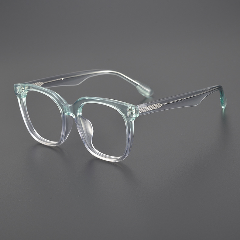 2023新款黑框近视眼镜女大框板材框架大脸素颜神器配近视ins网红