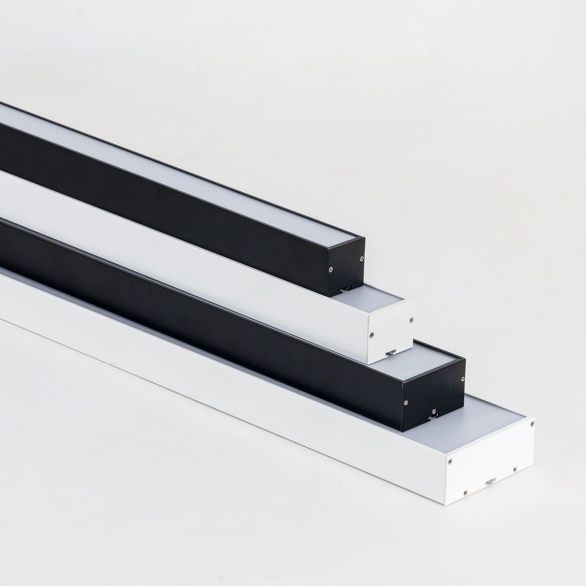 方通灯 格栅长条灯4/5/6/7/8/10公分商场超市吊线铝方通专用灯