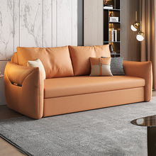 科技布沙发床折叠两用可收纳家用北欧轻奢小户型客厅网红款多功能