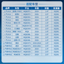 采埃孚（ZF）DQ381七档湿式双离合变速箱滤芯换油套装 适用新迈腾