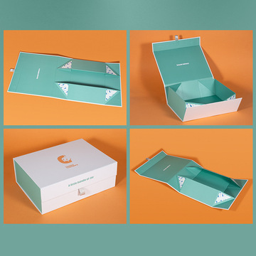 工厂定制生产高端服装折叠盒高档化妆品礼品盒内衣鞋子礼品包装盒