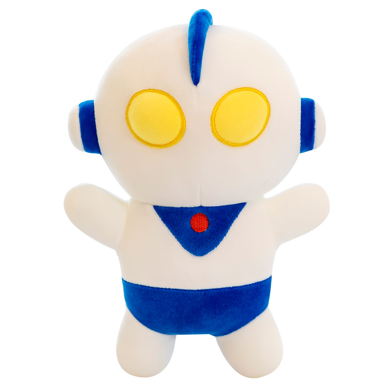 New Ultraman Plush Toy Children Accompany Doll Children's Cartoon Doll Prize Claw Doll