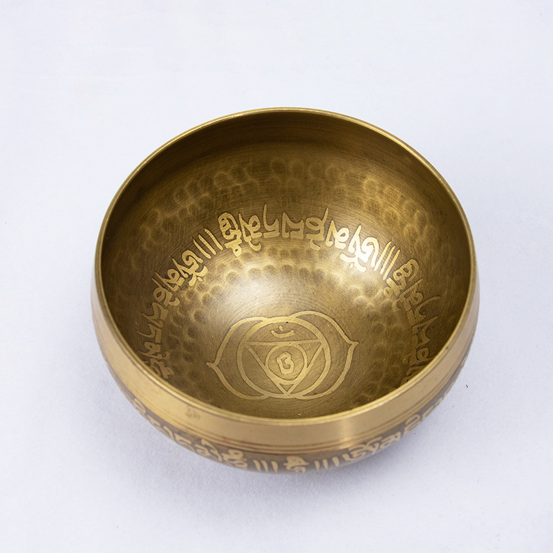 批发尼泊尔手工颂钵 佛音碗瑜伽唱歌碗 西藏颂钵梵音钵铜碗摆件