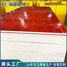 广西厂家批发建筑红模板 木模板 采用酚醛胶层层过胶 周转次数高