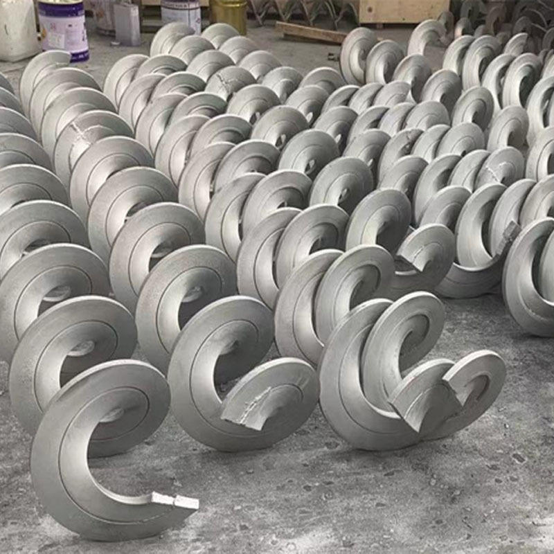 搅拌器绞龙叶片 耐磨螺旋叶片 加厚连续蛟龙叶片生产输送机螺旋轴