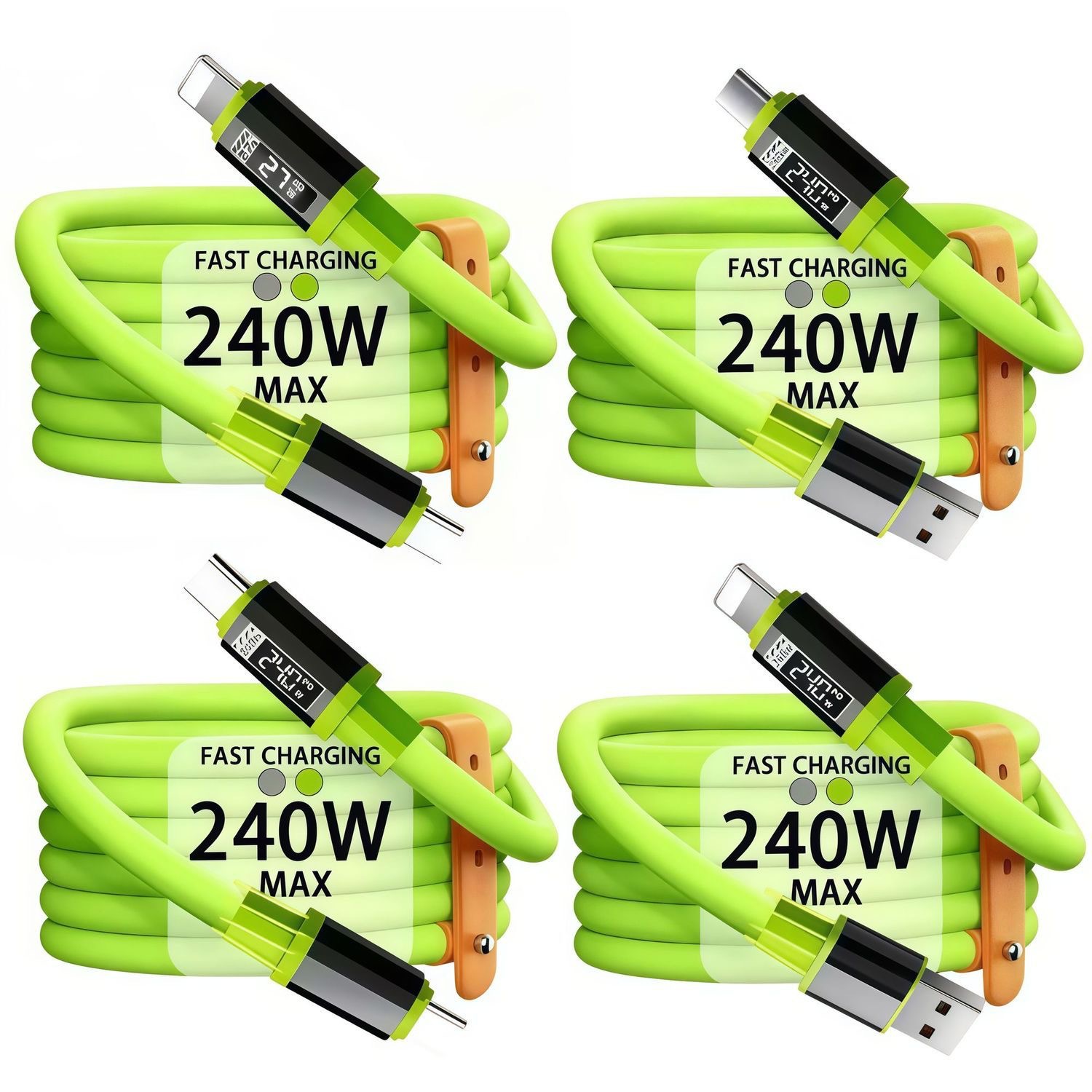 带E-marker芯片240W超级快充适用iPhone苹果华为PD27w小米opp三星