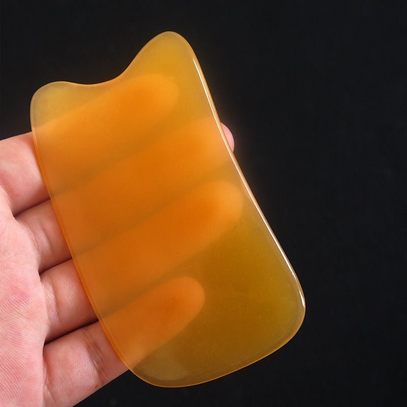 刮痧板背部通用仿牛角专业按摩全身家用经络刮沙鱼型板面部点穴棒