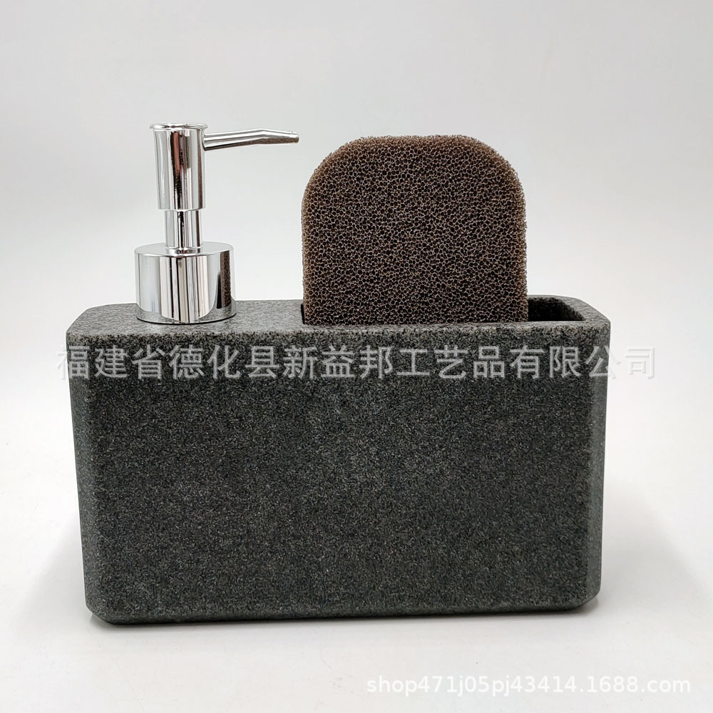 Detergent Storage Bottle Press Luxury Laundry Detergent Resin Shower Gel Bottle Fire Extinguisher Bottles Bathroom Hotel Sub-Package