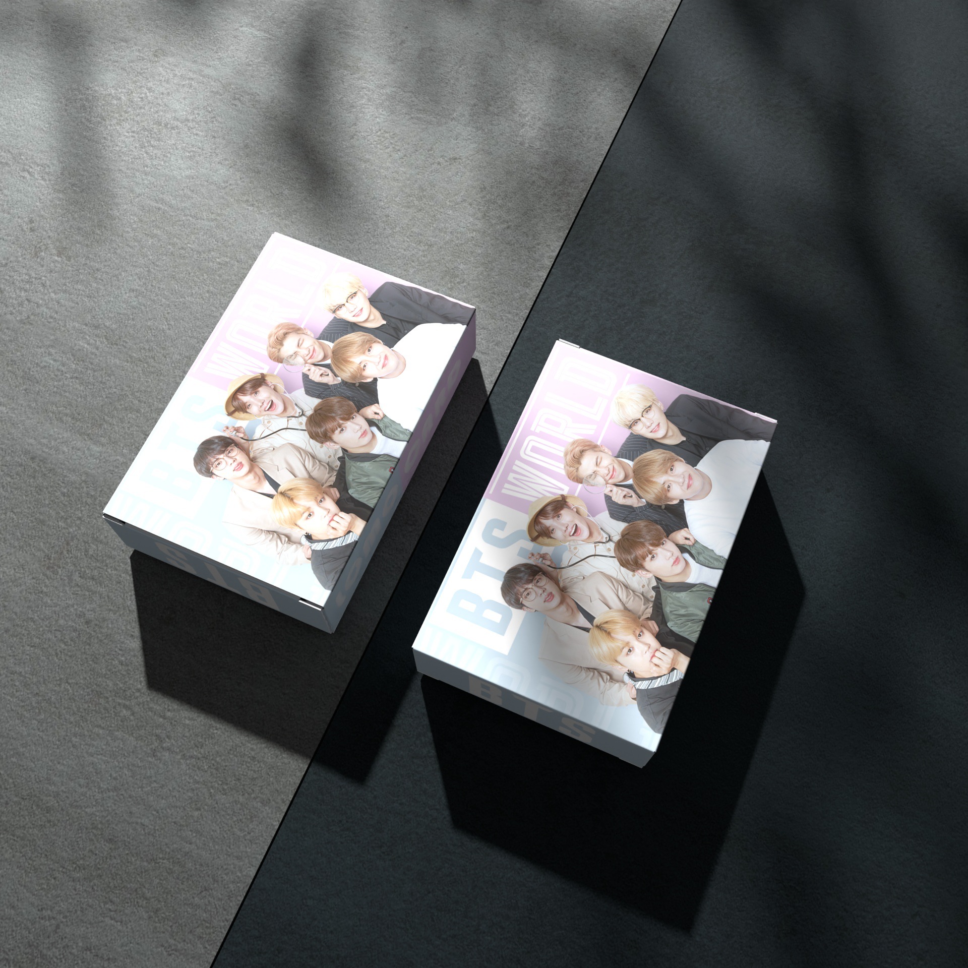 55张防弹少年团lomo卡 dynamite专辑周边收藏小卡田柾国明信片