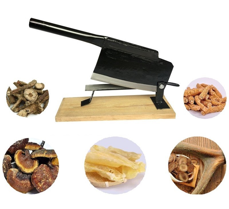 家用小型老式中药闸刀手工切药刀中药铡刀药材铡刀中药材切片刀