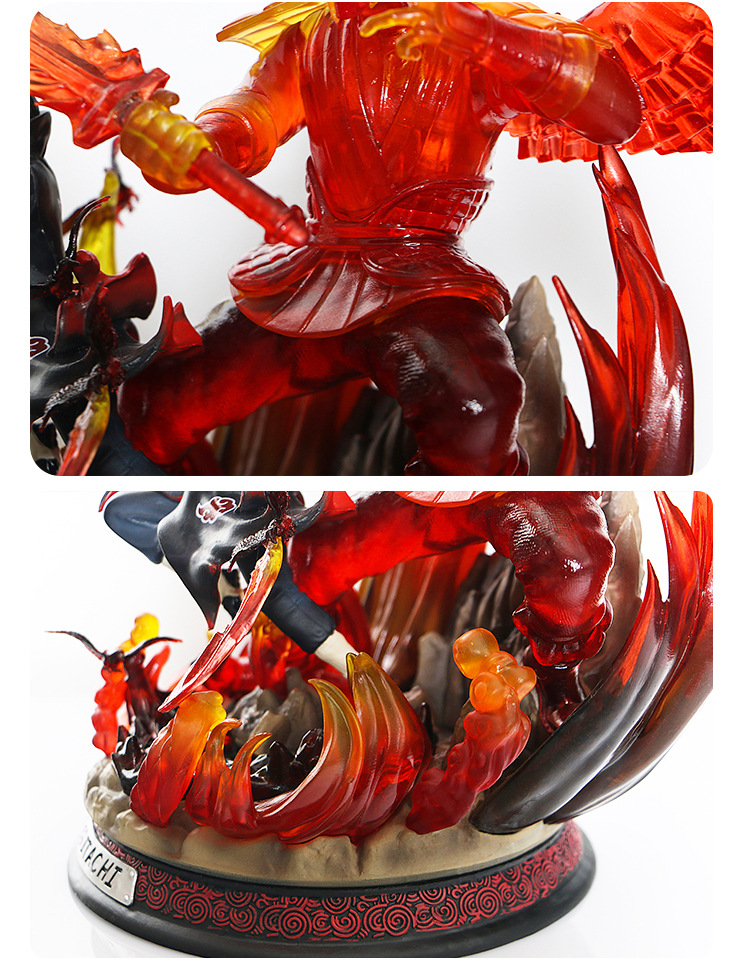 火影忍者 gk 2代宇智波鼬 须佐能乎完全体 可发光 鼬神 手办雕像