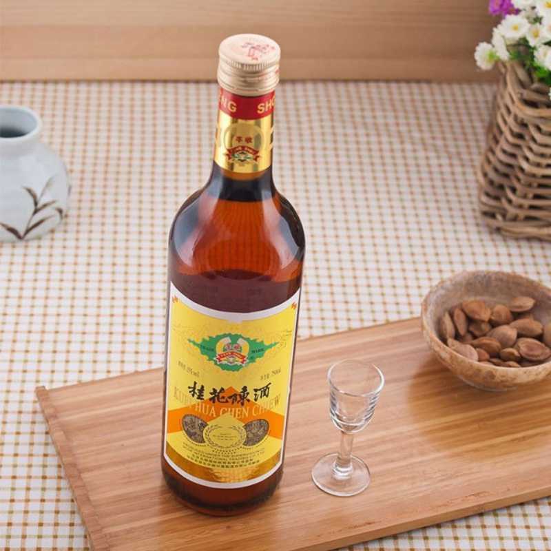 北京丰收牌桂花陈酒16度丰收桂花陈酿红葡萄桂花甜酒750ml*6包邮