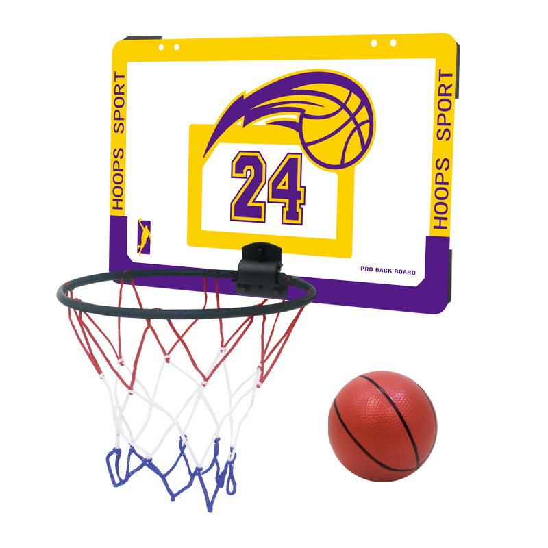 Children's Basketball Hoop Shooting Frame Foldable Basketball Hoop Basketball Stands Indoor Punch-Free Basketball Stand 3-6 Years Old