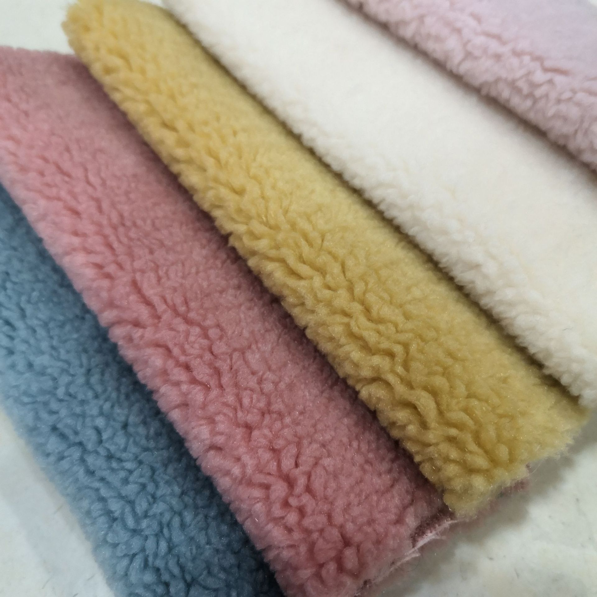 现货 新品 丹麦颗粒绒面料 加厚小麦穗绒布 女装箱包帽子鞋材用料