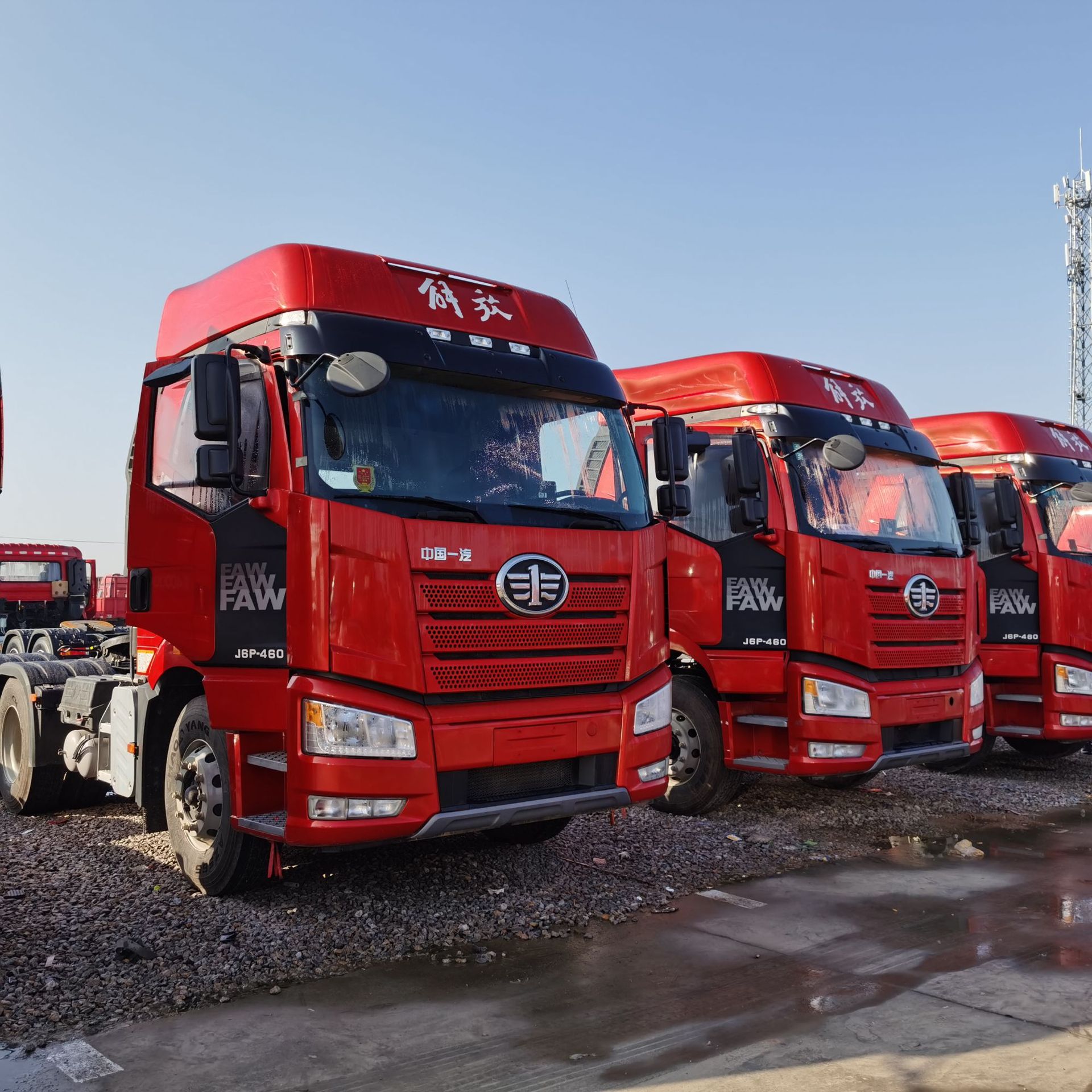 卖二手半挂牵引车 国五排放牵引拖车头 物流运输牵引半挂车