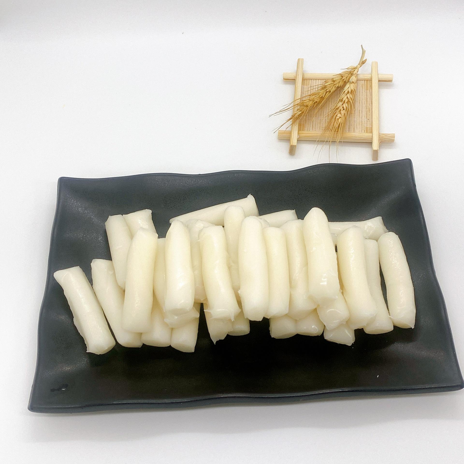 厂家直销 韩式年糕条批发 可贴牌定制 油炸年糕原味年糕条