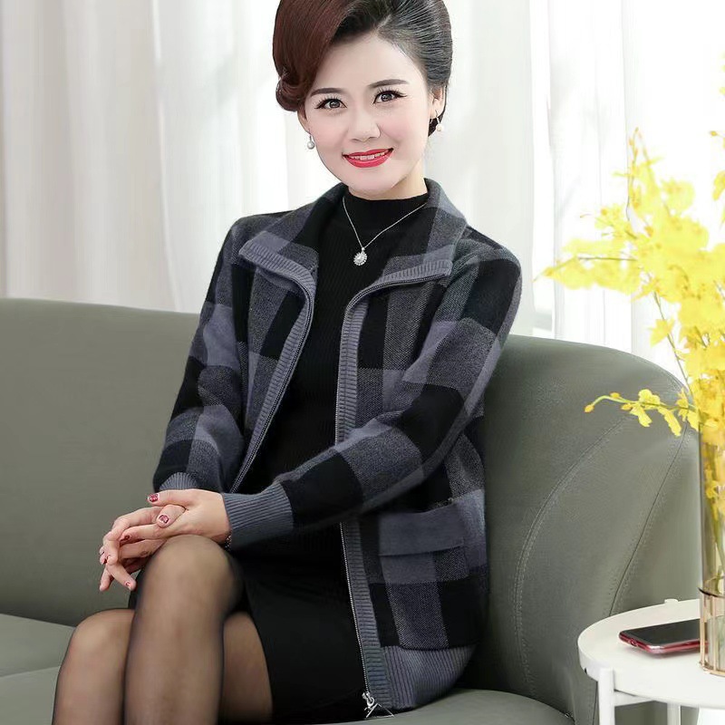 中年妇女冬装气质