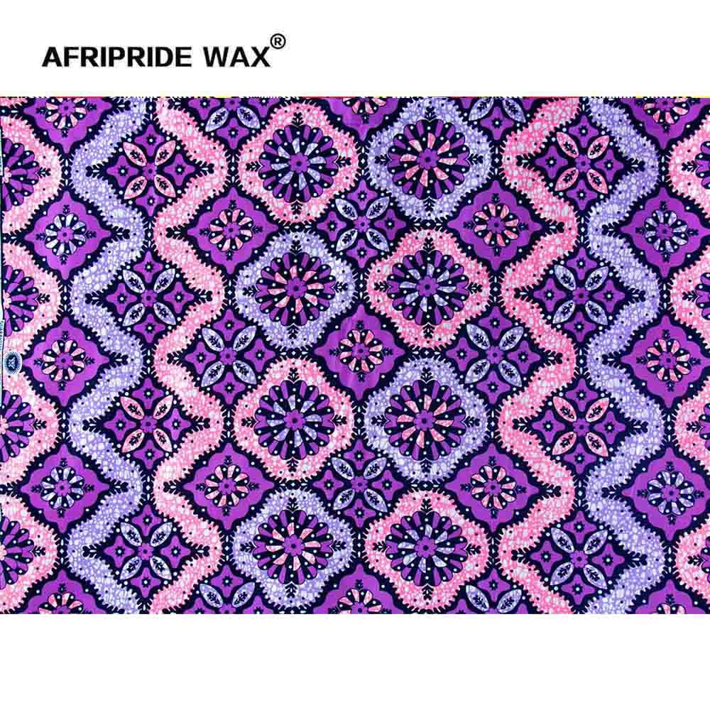 Foreign Trade Africa Ethnic Clothes Style Printing and Dyeing Real Cerecloth Cotton Printed Fabric Afripride Wax 351