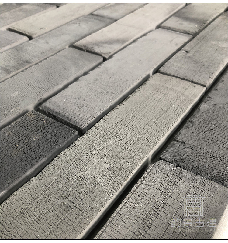 厂家批发复古小青砖仿古砖背景墙青砖片室内外中式青条砖古建面砖