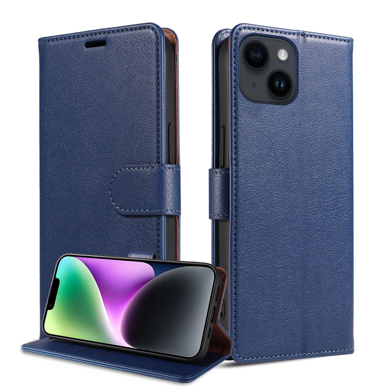 适用iPhone 16手机皮套苹果17 PRO手机壳三星S25 Ultra翻盖保护套