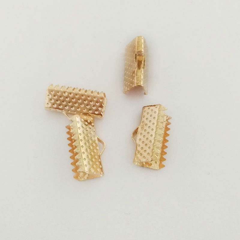 diy饰品配件 义乌厂家批发马仔扣 绳夹扣 马仔线夹扣1000个/包